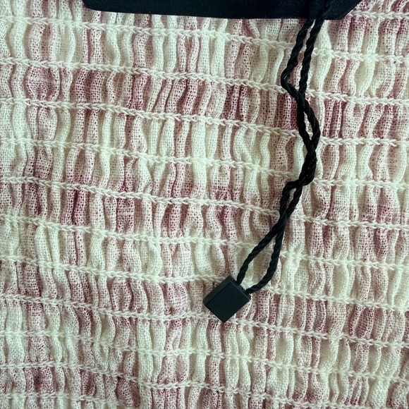 Zara Fuchsia Checkered Top Size X-Small - Picture 6 of 7